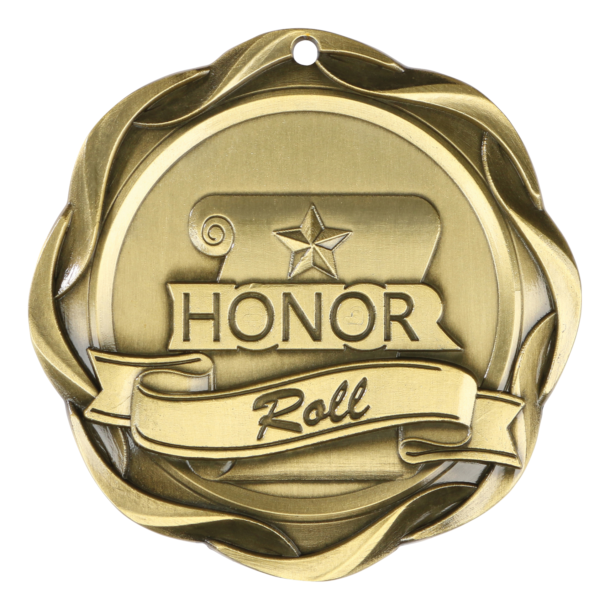 Fusion Honor Roll Medal 3" / Gold