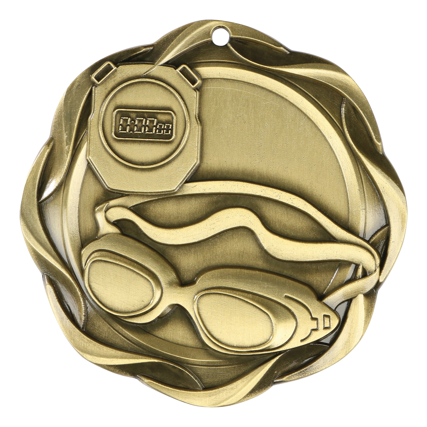 Fusion Swim Medal 3" / Gold