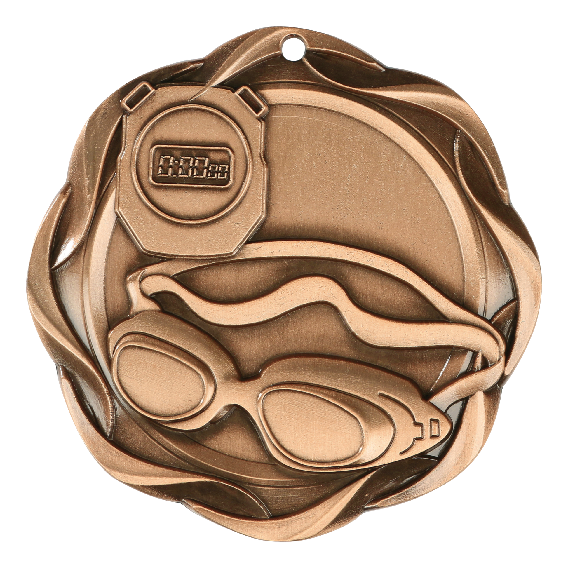 Fusion Swim Medal 3" / Bronze (Copper Tone)