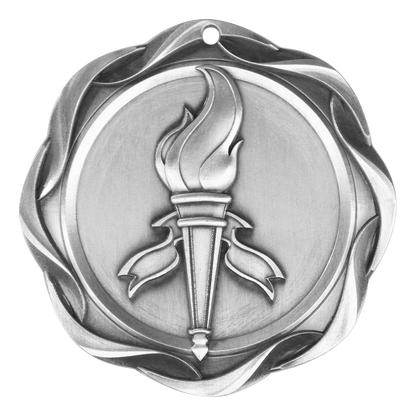 Fusion Victory Medal 3" / Silver