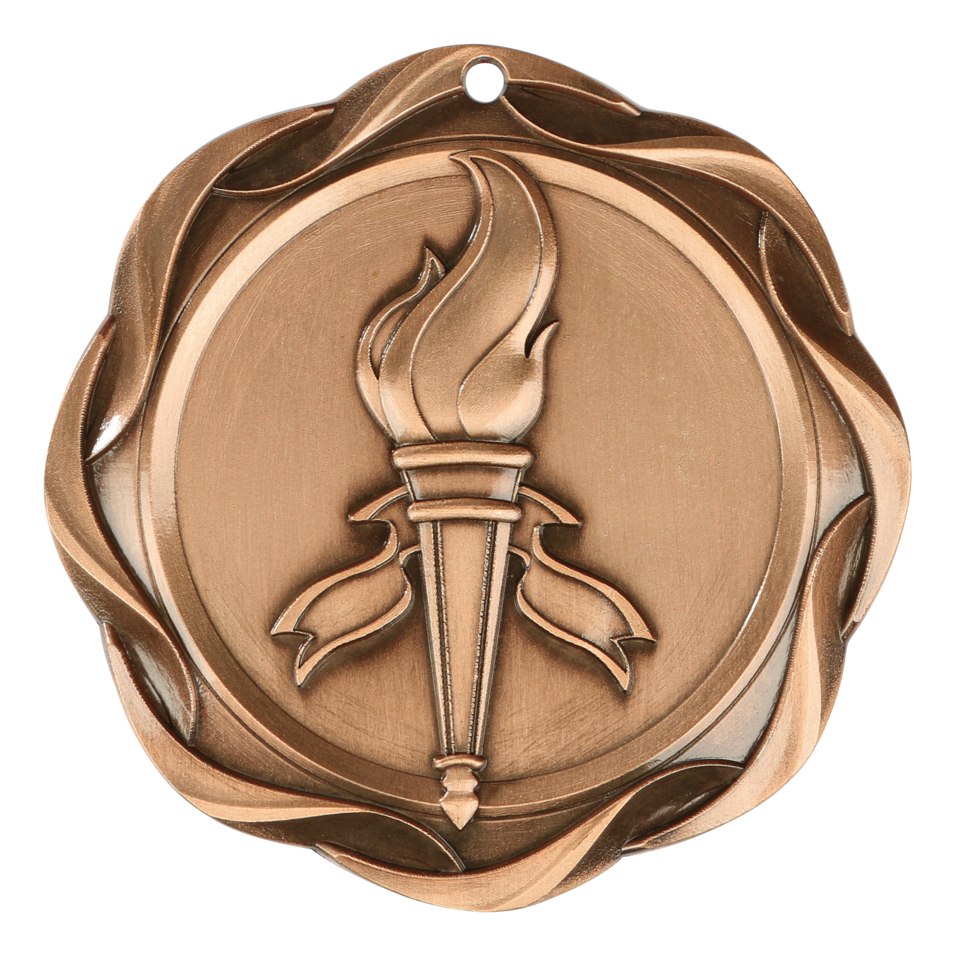 Fusion Victory Medal 3" / Bronze (Copper Tone)