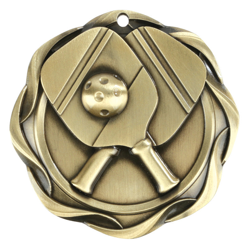 Fusion Pickleball Medal 3" / Gold