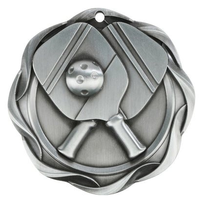 Fusion Pickleball Medal 3" / Silver