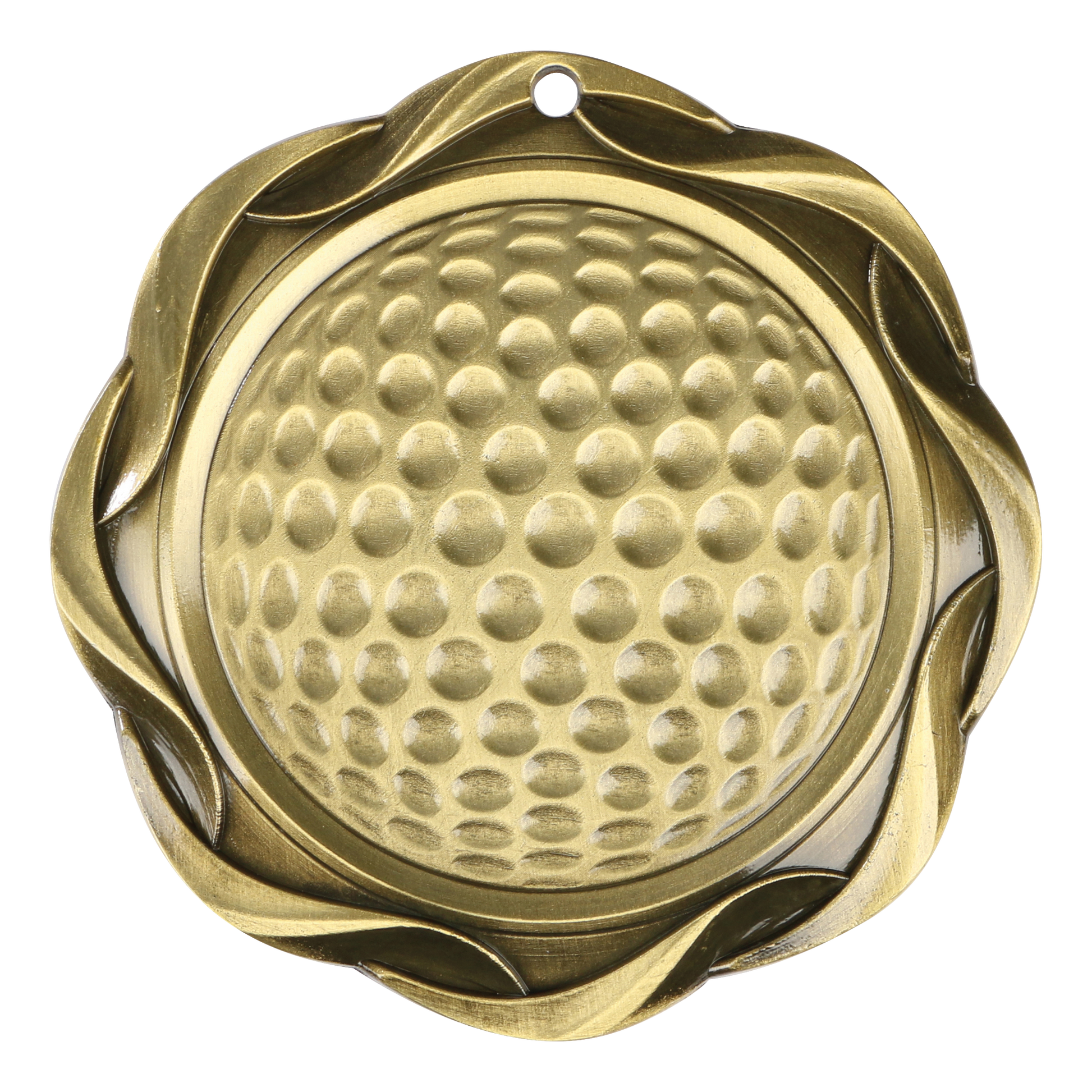 Fusion Golf Medal 3" / Gold
