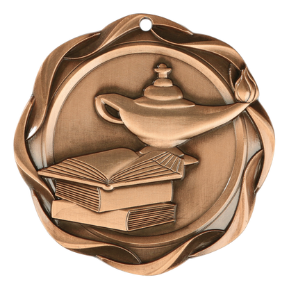 Fusion Knowledge Medal 3" / Bronze (Copper Tone)