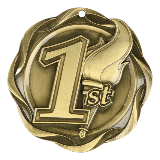 Fusion 1st Place Medal 3" / Gold