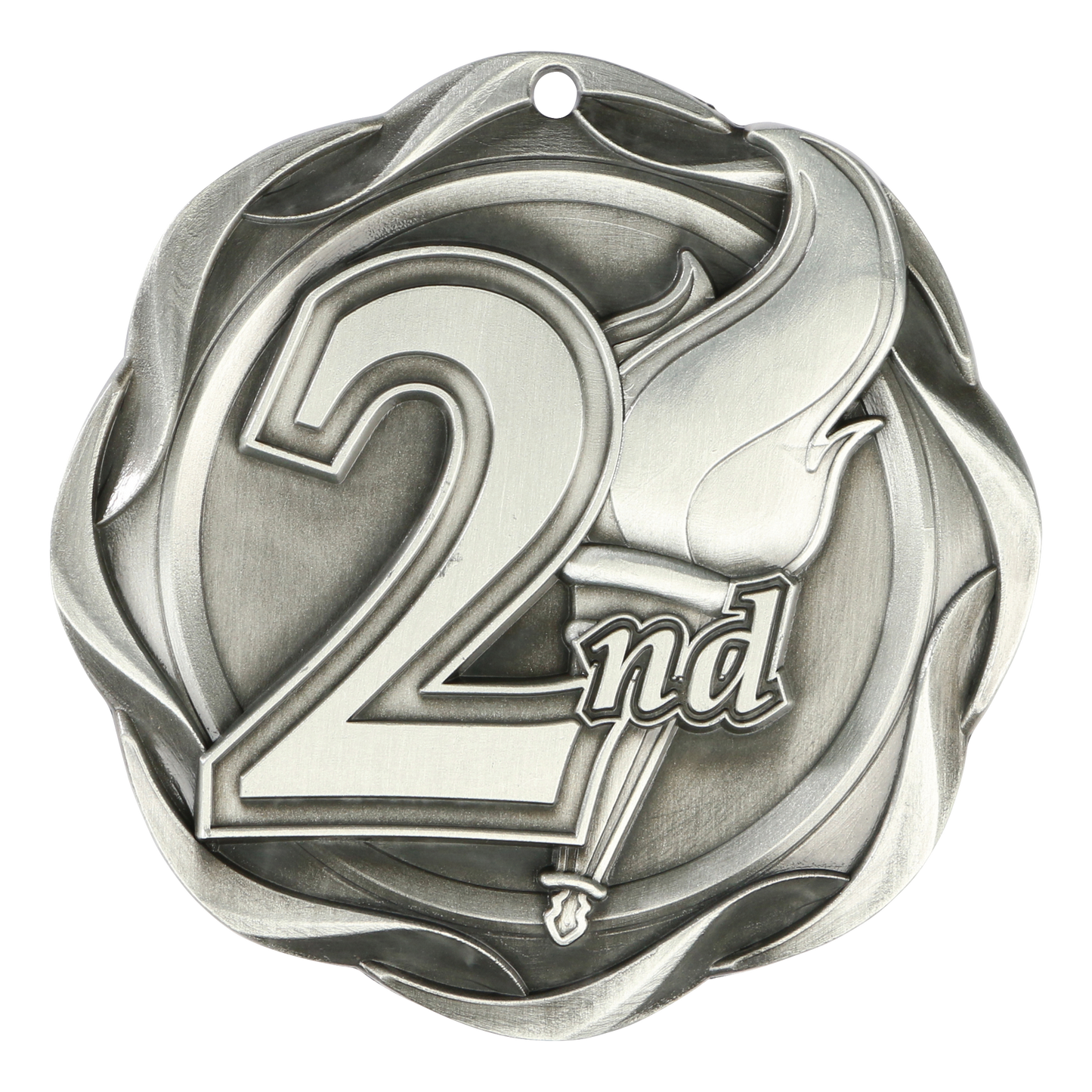 Fusion 2nd Place Medal 3" / Silver