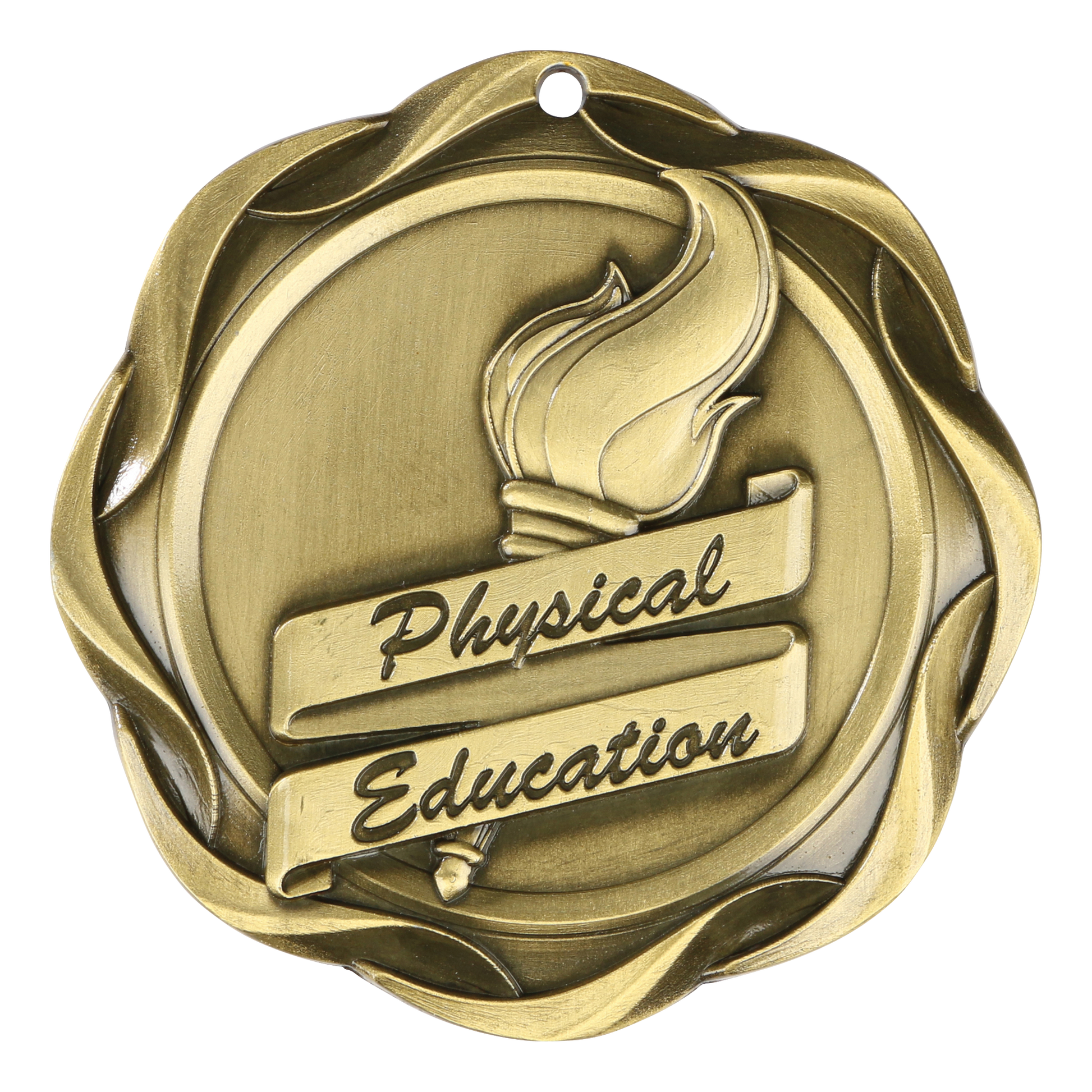 Fusion Physical Education Medal 3" / Gold