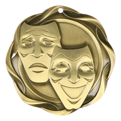 Fusion Drama Medal 3" / Gold