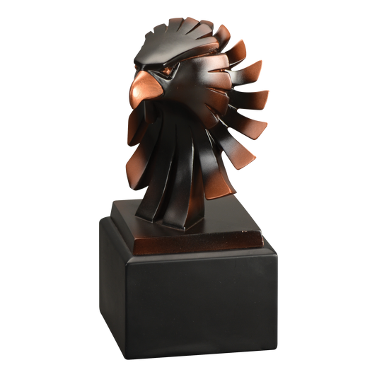 Eagle Head Award 8"
