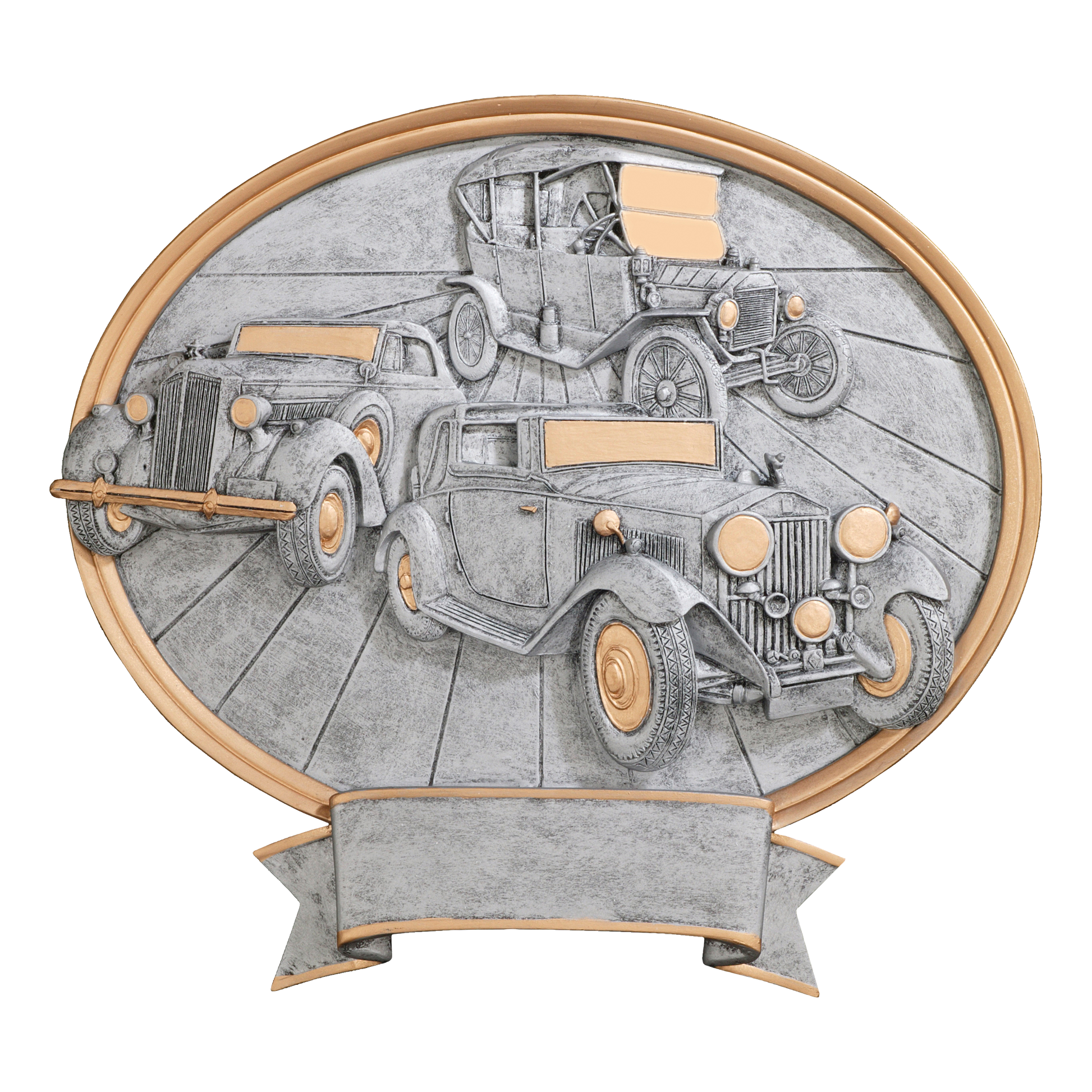 Legend Oval Antique Cars Award 8"
