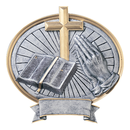 Legend Oval Christian Award 8"
