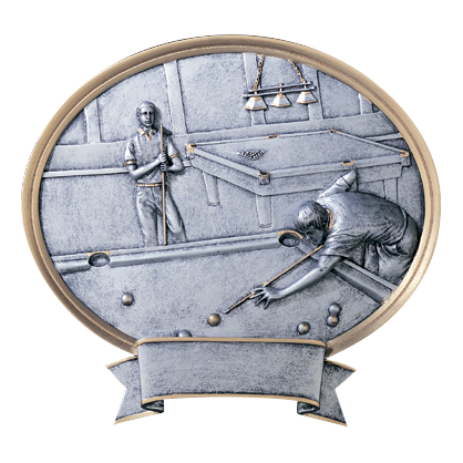 Legend Oval Pool Award Male 8"