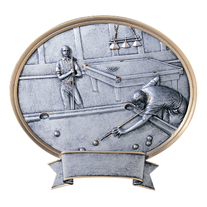 Legend Oval Pool Award Male 8"