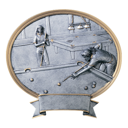 Legend Oval Pool Award Female 8"