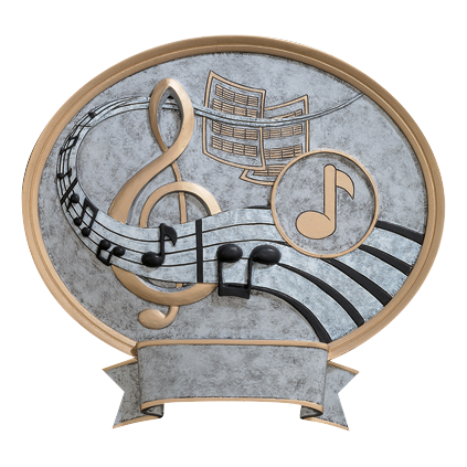 Legend Oval Music Award 8"