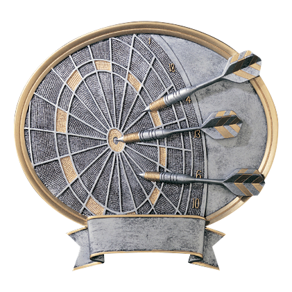 Legend Oval Dart Award 8"