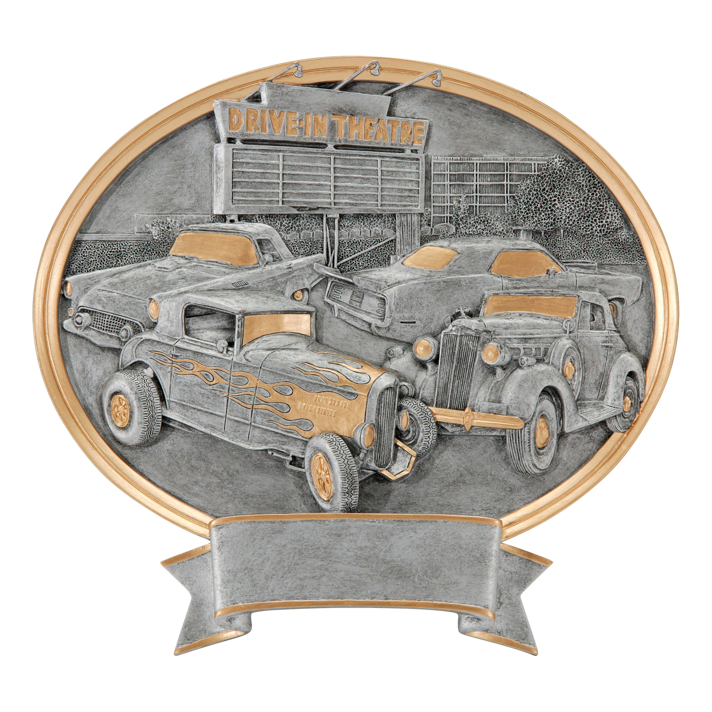 Legend Oval Car Show Award 8"
