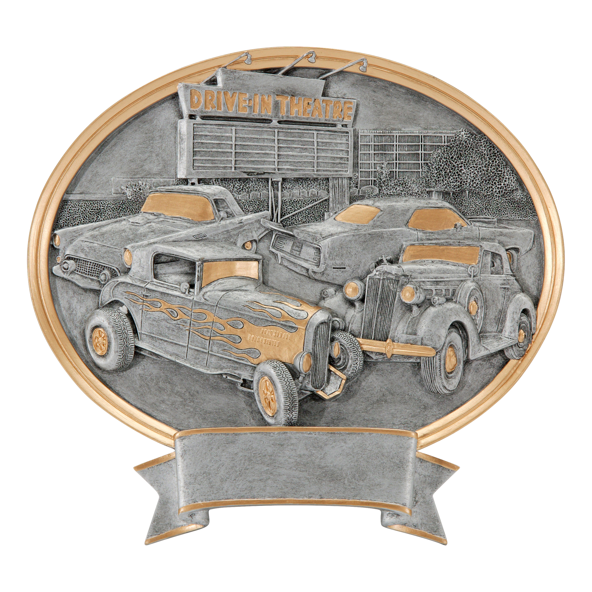 Legend Oval Car Show Award 8"