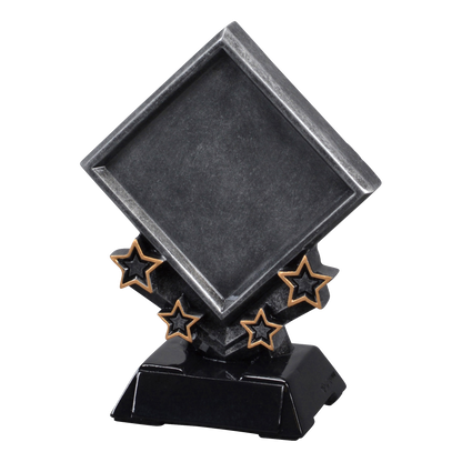 Diamond Design Logo Trophy 7"