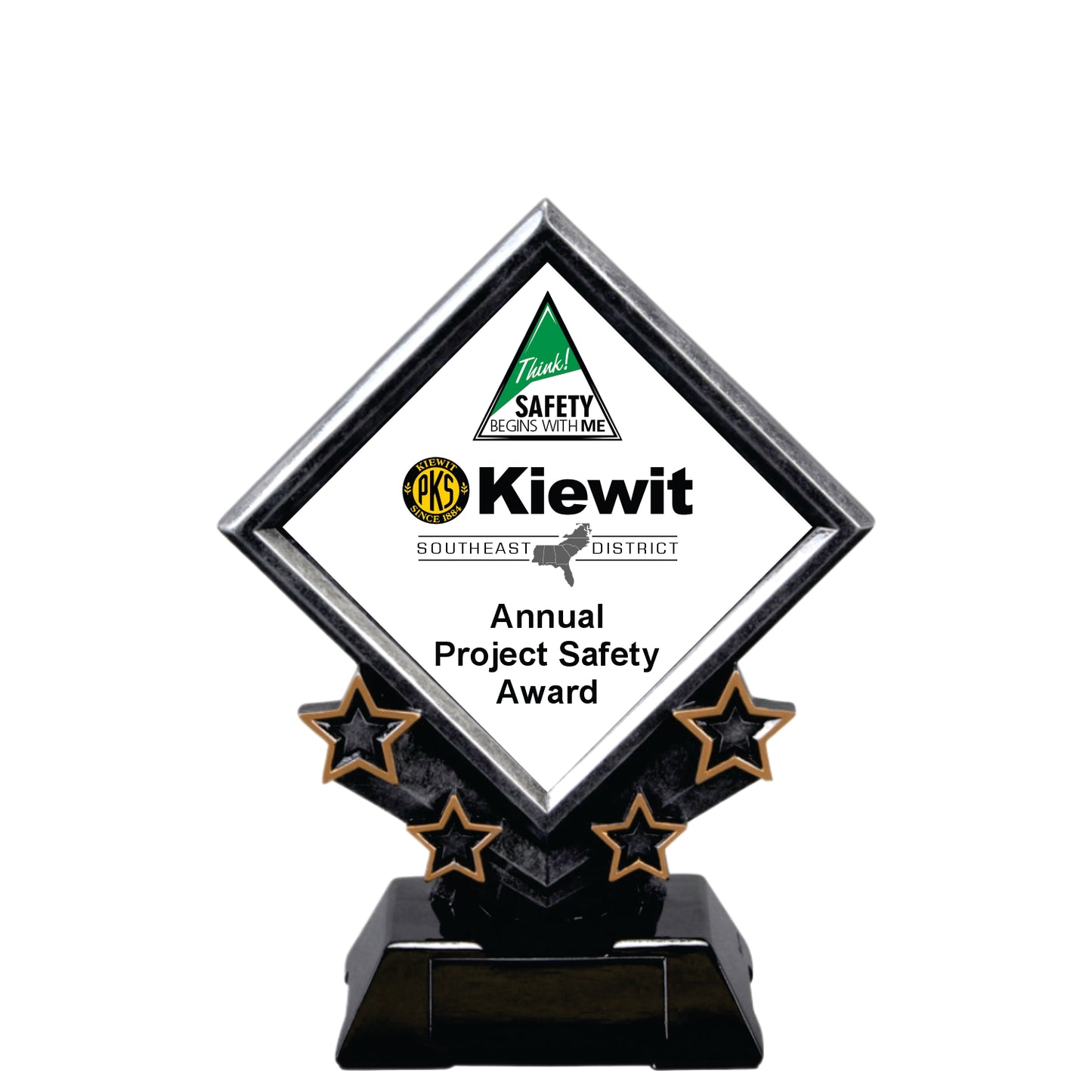 Diamond Design Logo Trophy