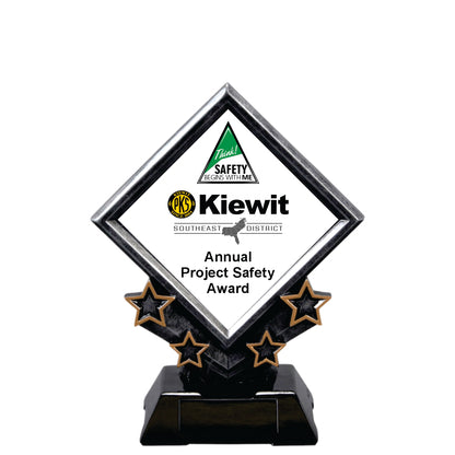 Diamond Design Logo Trophy