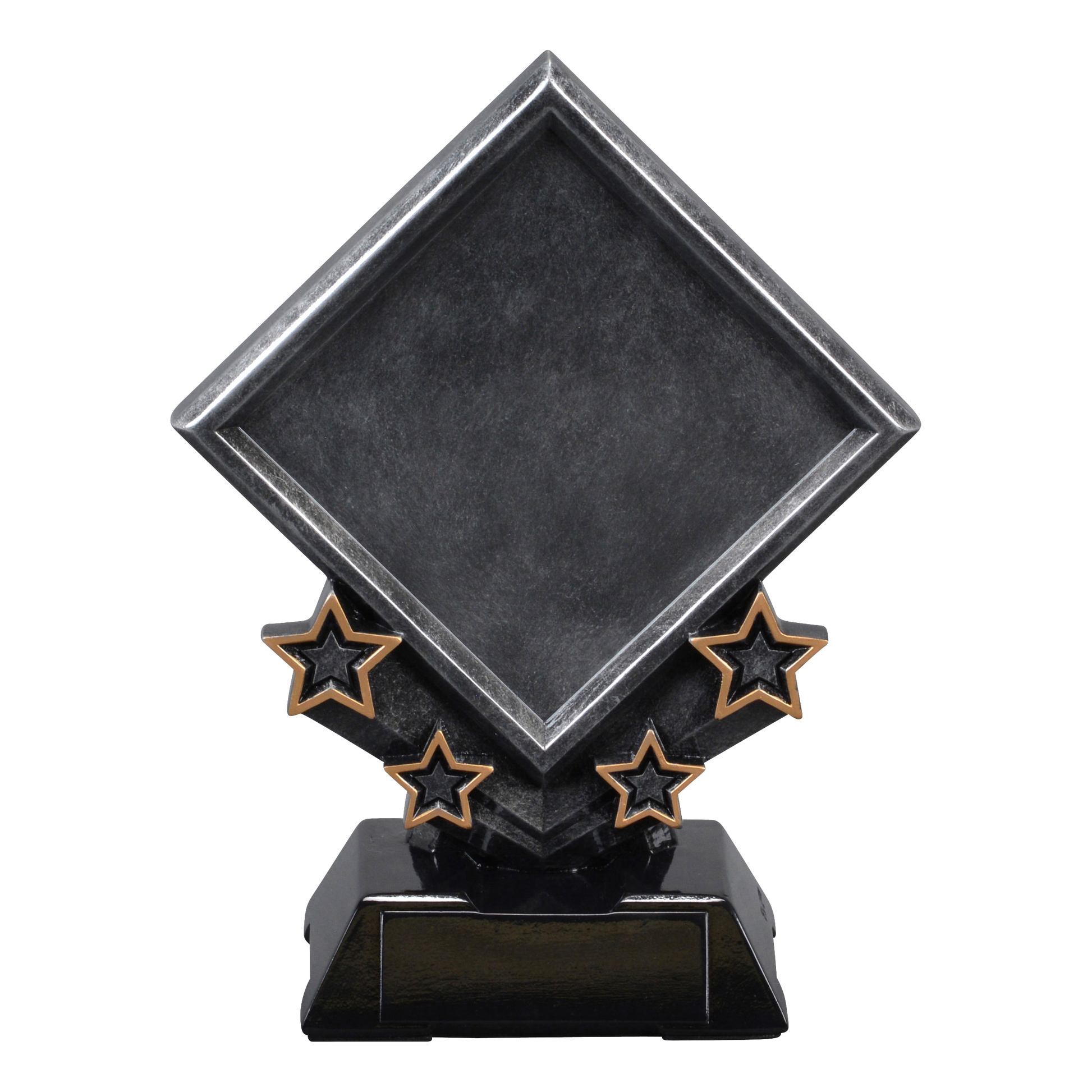 Diamond Design Logo Trophy 9"