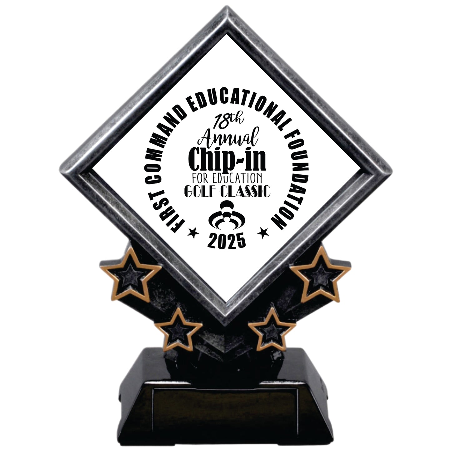 Diamond Design Logo Trophy