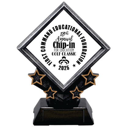 Diamond Design Logo Trophy