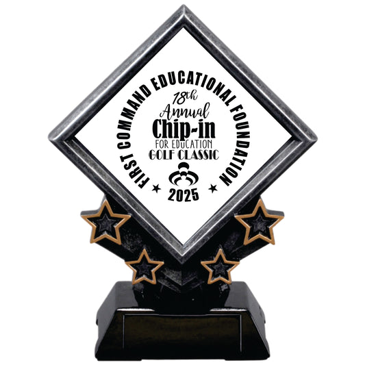Diamond Design Logo Trophy