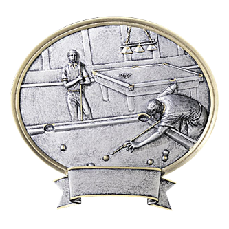 Legend Oval Pool Award Male 6"