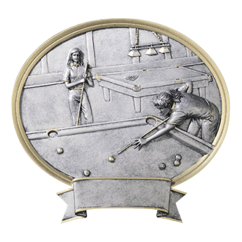 Legend Oval Pool Award Female 6"