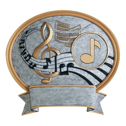 Legend Oval Music Award 6"
