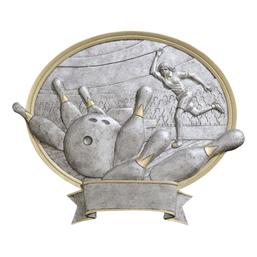 Legend Oval Bowling Award Female 6"