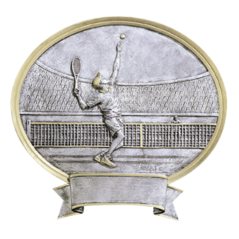 Legend Oval Tennis Award Female 6"