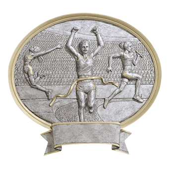 Legend Oval Track & Field Award Feamle 6"
