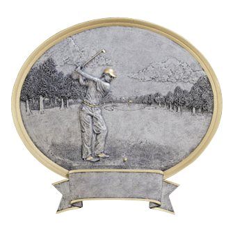 Legend Oval Golf Award Male 6"