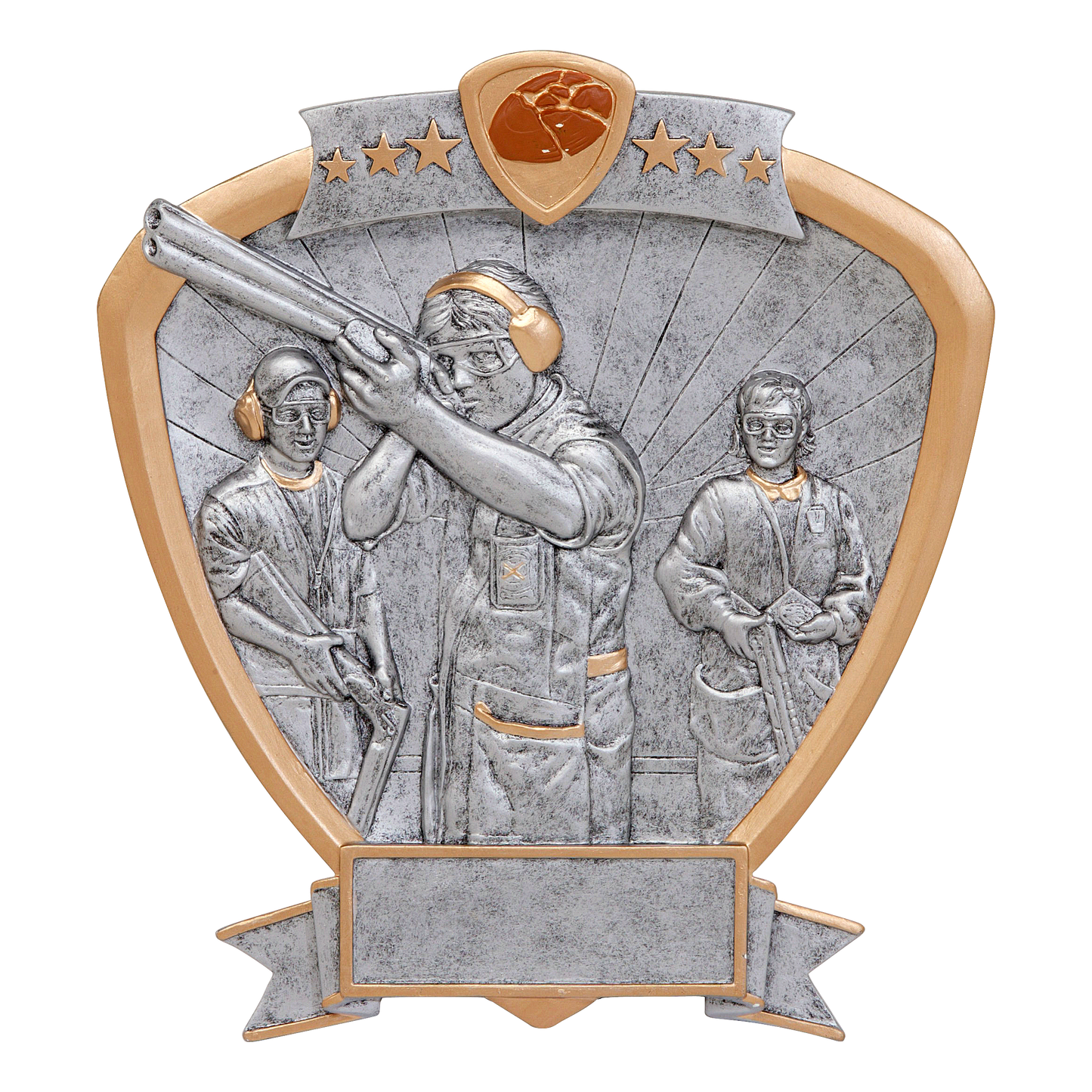 Shield Trap Shooter Award 8.5"