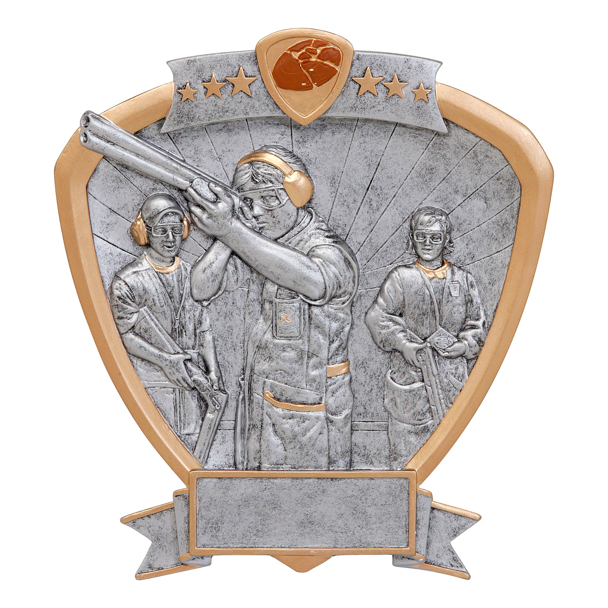 Shield Trap Shooter Award 8.5"