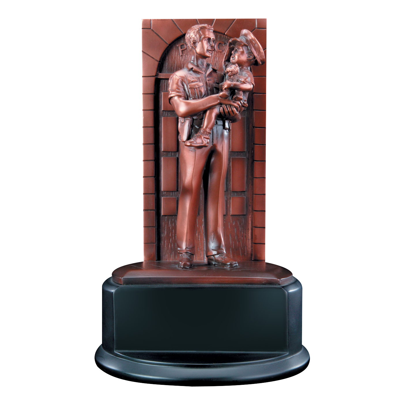 Policeman With Child Award 5"