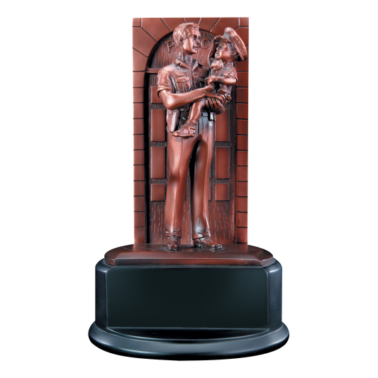 Policeman With Child Award 5"