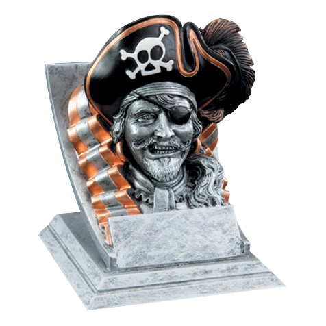 Pirate Mascot 4"