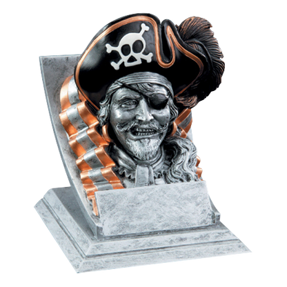 Pirate Mascot 4"