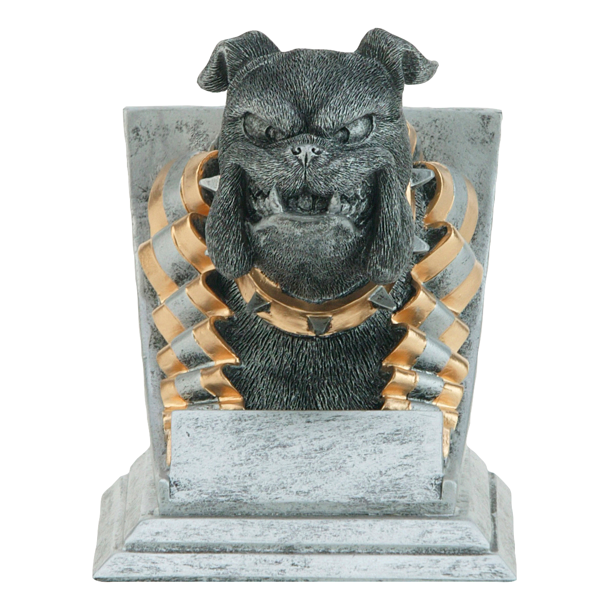 Bulldog Mascot 4"