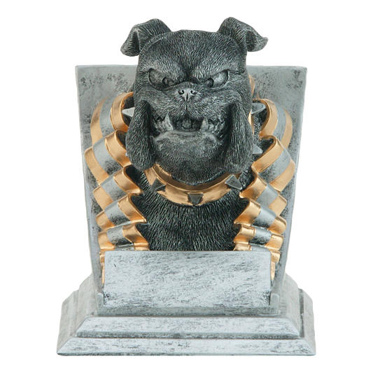 Bulldog Mascot 4"
