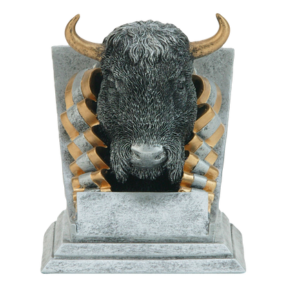 Buffalo Mascot 4"