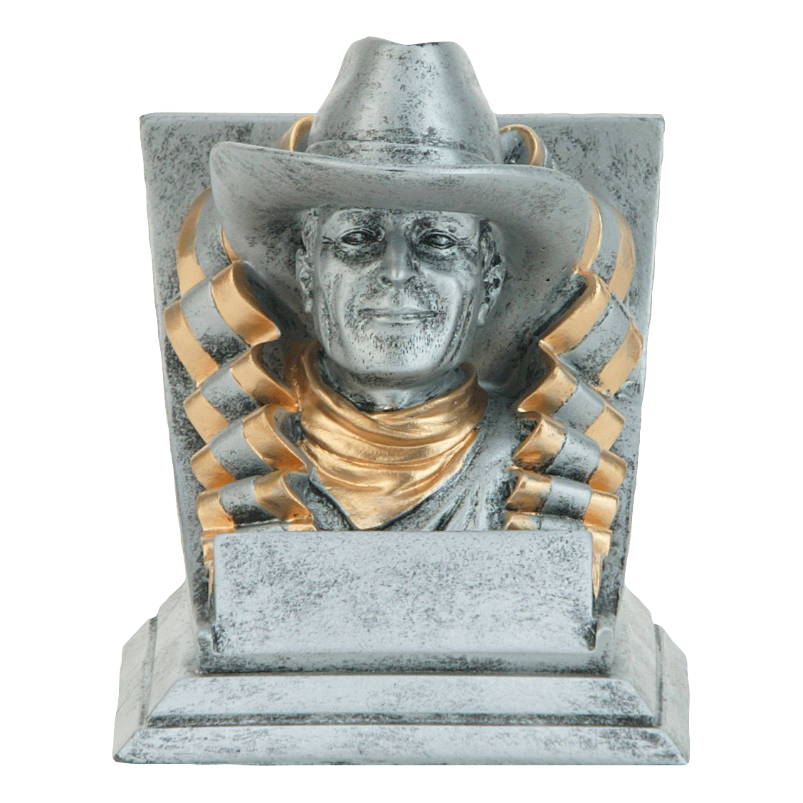 Cowboy Mascot 4"