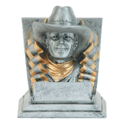 Cowboy Mascot 4"