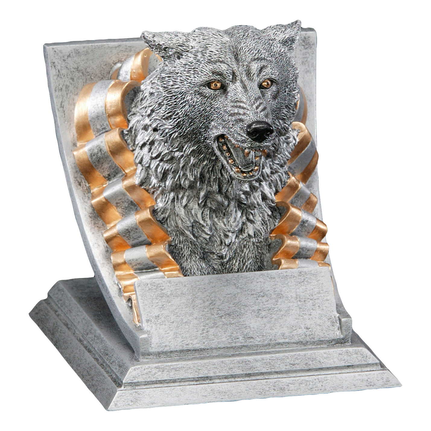 Wolf Mascot 4"