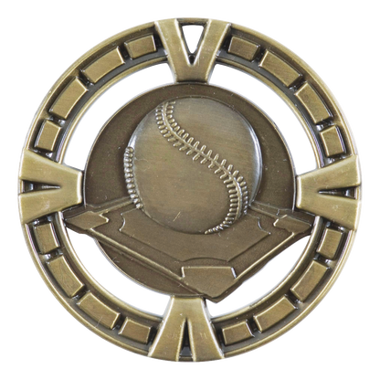 Celebration Baseball Medal 2.5" / Gold